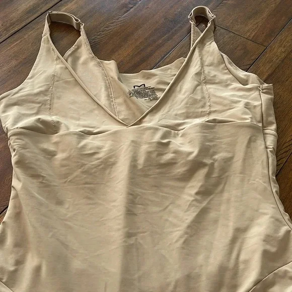 Maidenform bundle Shapewear black nude XL 2XL open bust intimates bodysuit faja - Picture 10 of 16